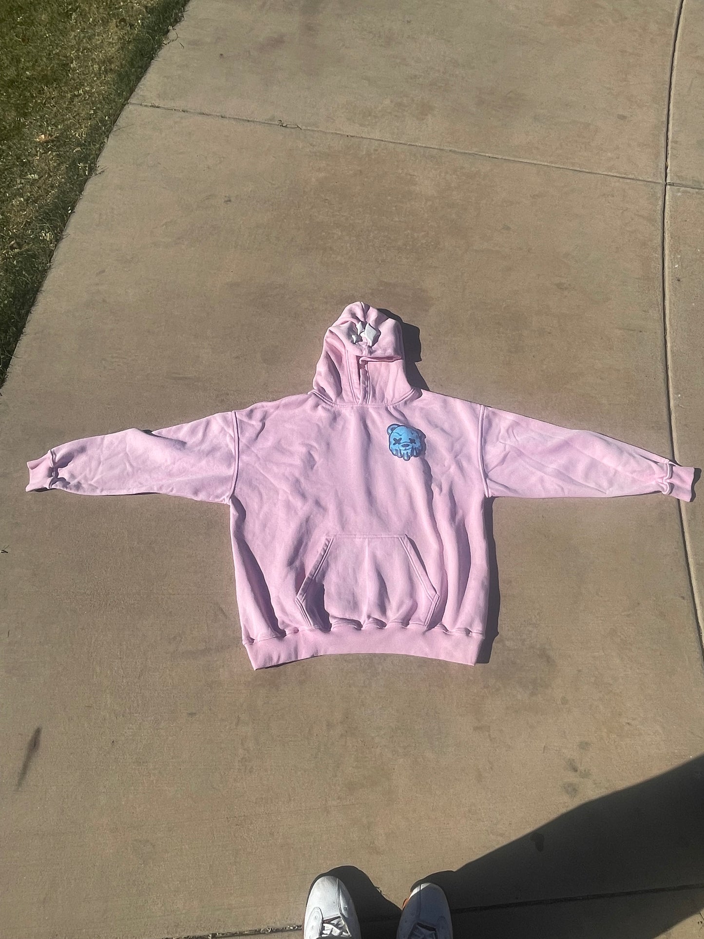 Pink Fear Nothing Sweat Hoodie