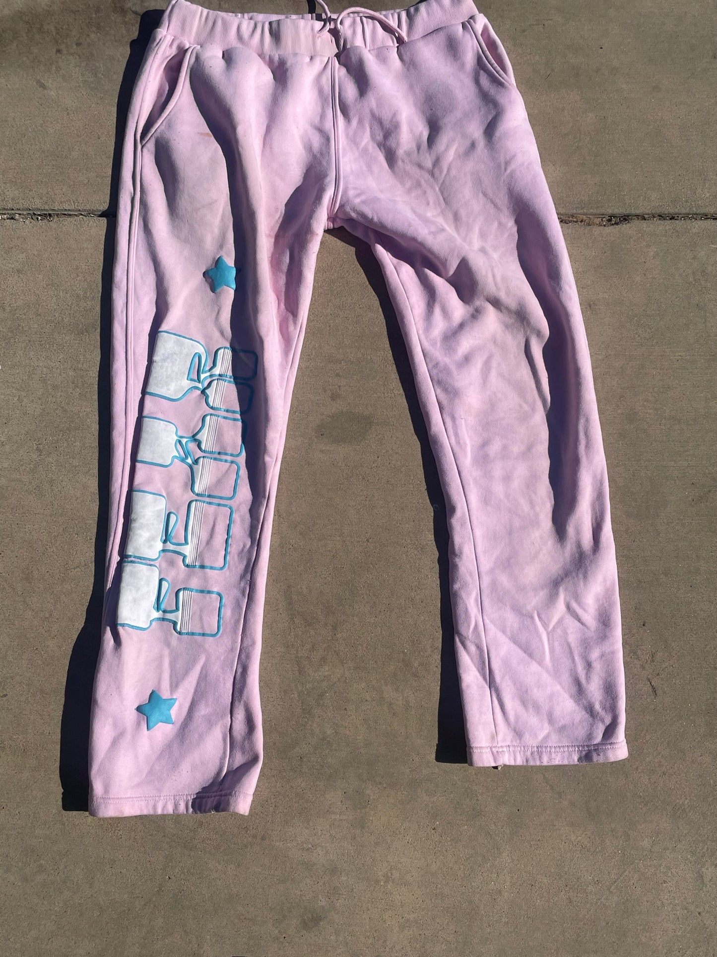 Pink Fear Nothing Sweat Pants