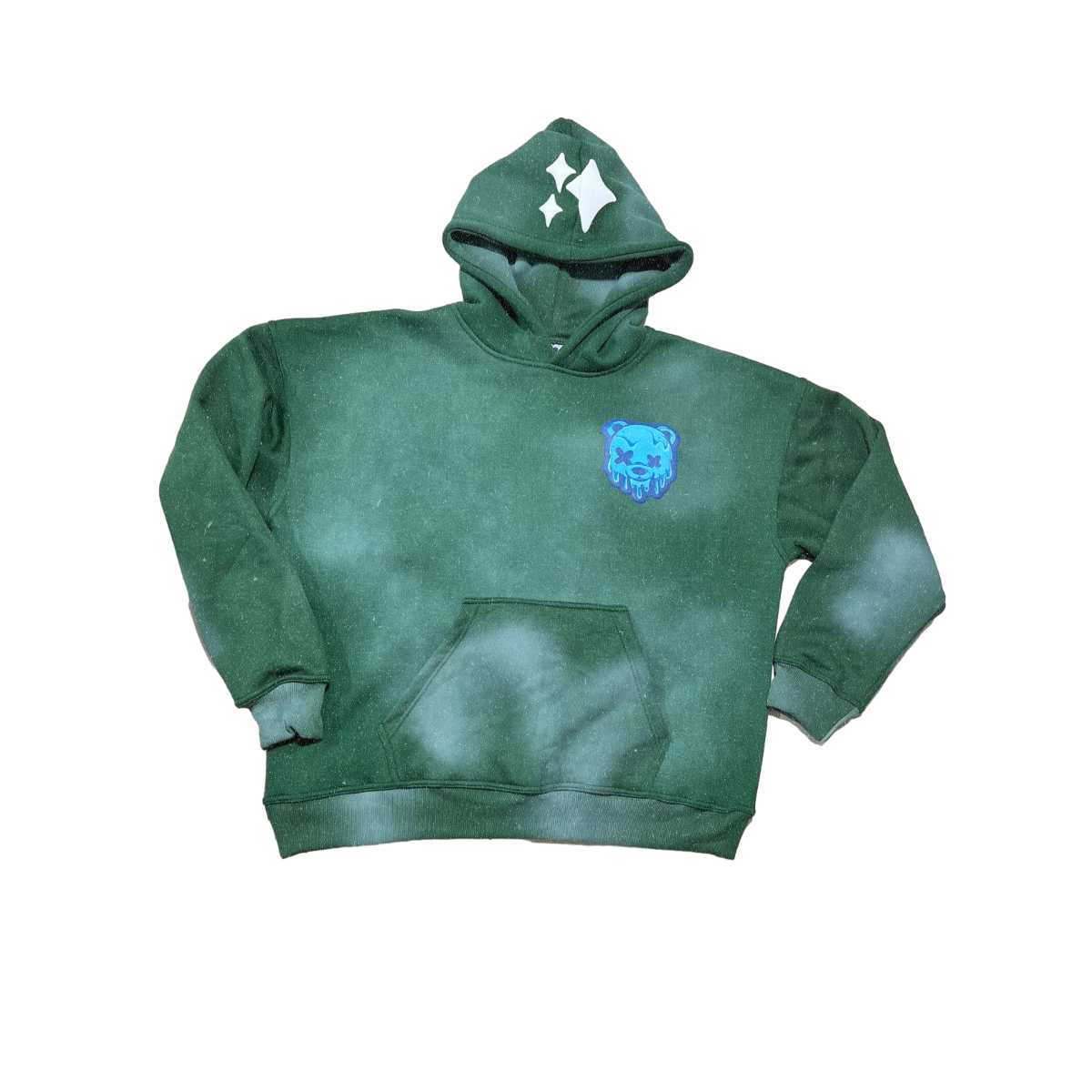 Green Fear Nothing Hoodie - National Threads